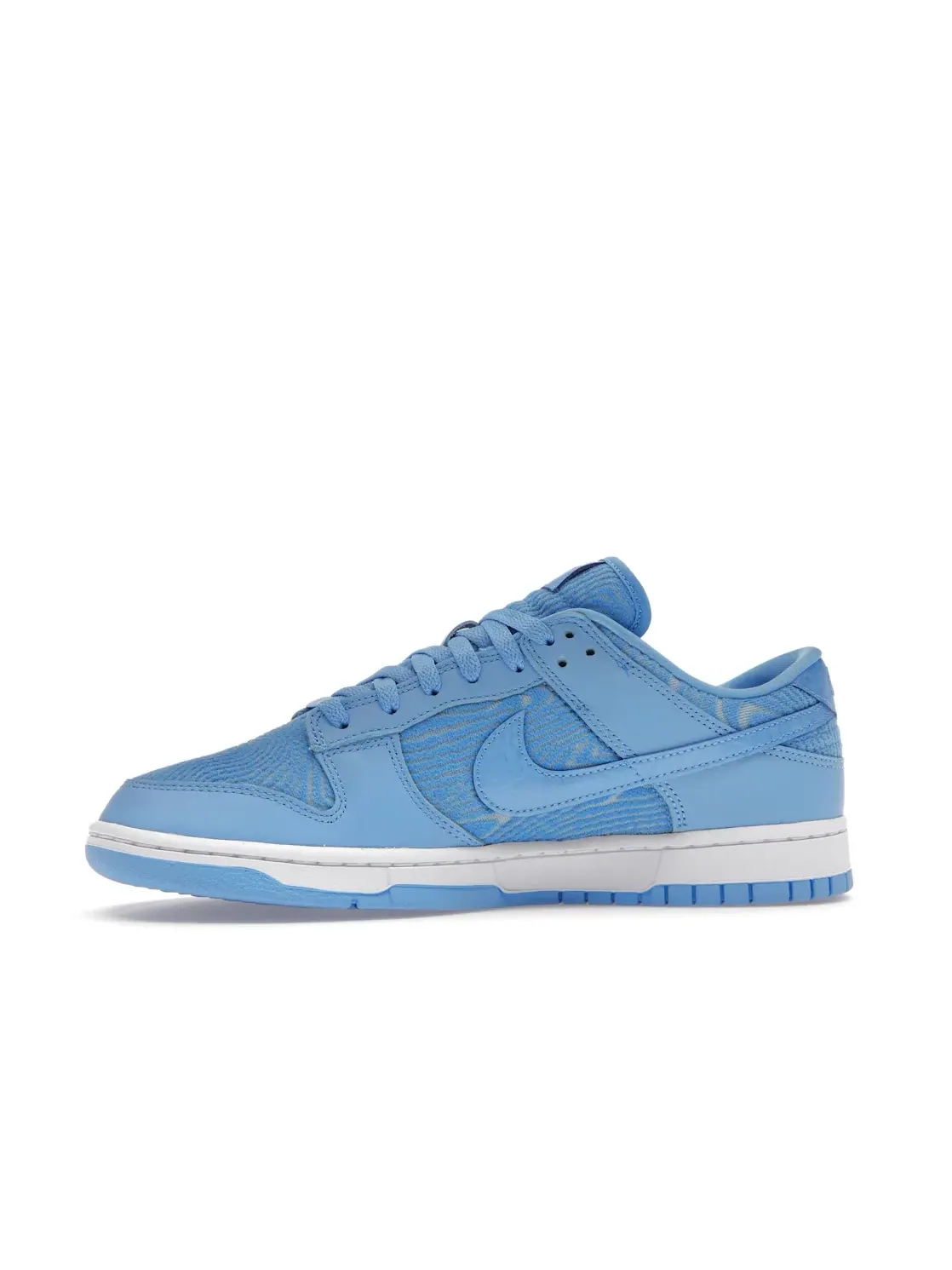 Мужские кроссовки с топографическим принтом Nike Dunk Low Nike — изображение 3 из 4, синий/синий-белый