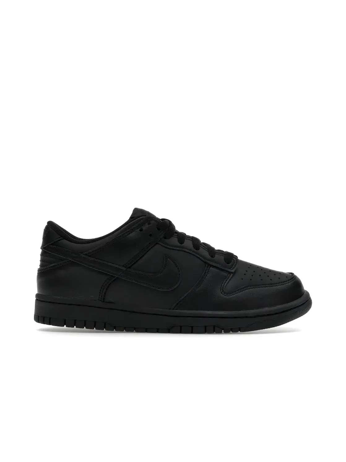 Детские кроссовки Lifestyle Nike Dunk Low — изображение 1 из 4, черный/черный/черный