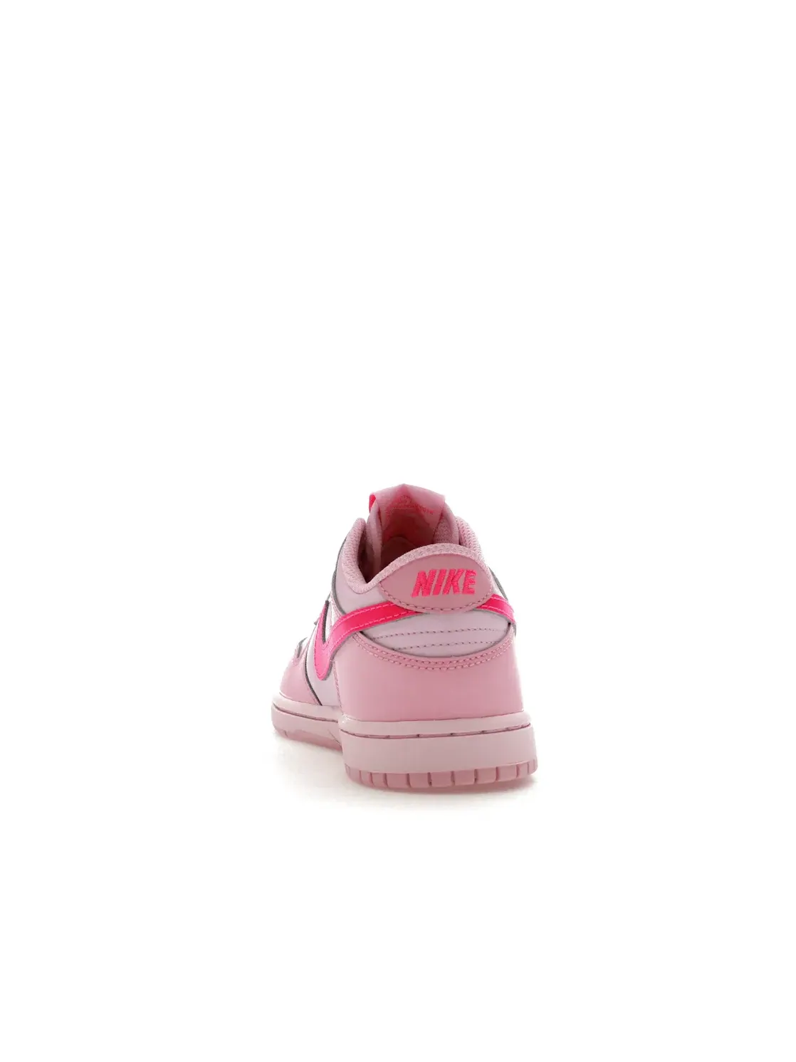 Детские кроссовки с перфорированным носком Nike Dunk Low Nike — изображение 4 из 4, розовый розовый