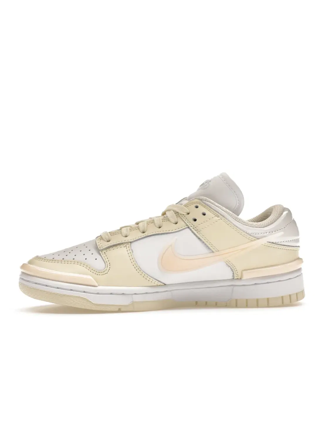 Женские кроссовки с контрастными вставками Nike Dunk Low Twist Nike — изображение 3 из 4, белый