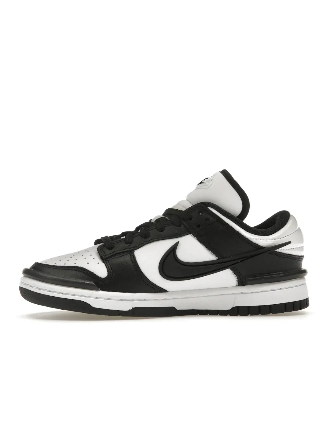 Женские кроссовки с утолщенной подошвой Nike Dunk Low Twist — изображение 3 из 4, белый/черный