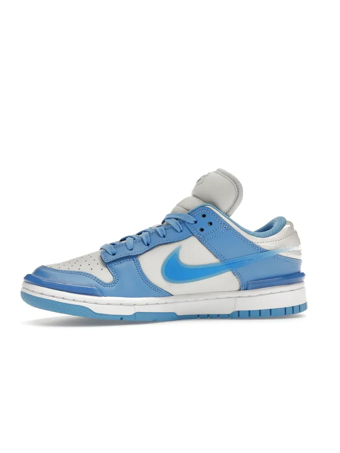 Женские кроссовки с перфорированным носком Nike Dunk Low Twist — изображение 3 из 4, белый/синий