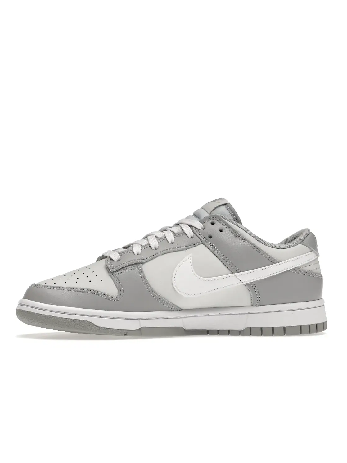 Мужские кроссовки Lifestyle Nike Dunk Low — изображение 3 из 4, серый/серый/белый