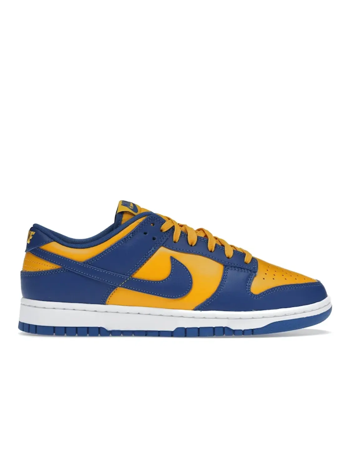 Мужские кроссовки Lifestyle Nike Dunk Low — изображение 1 из 4, синий/золотистый-белый
