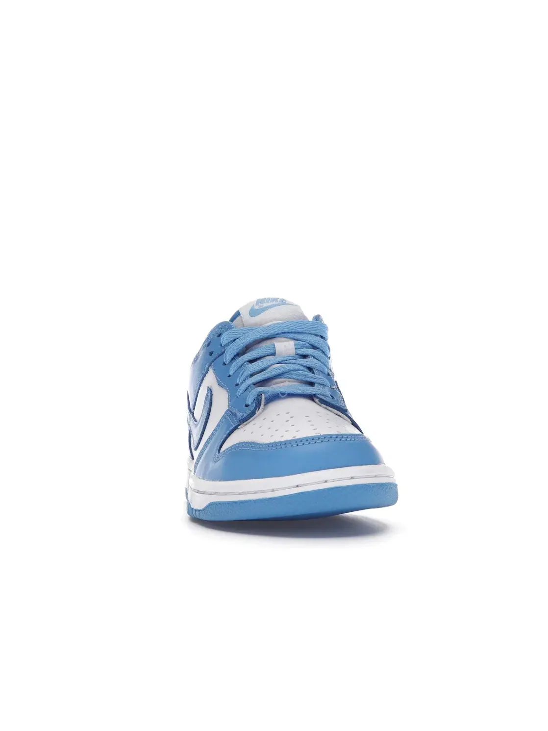Детские кроссовки Lifestyle с принтом Nike Dunk Low Nike — изображение 2 из 4, белый/синий-белый
