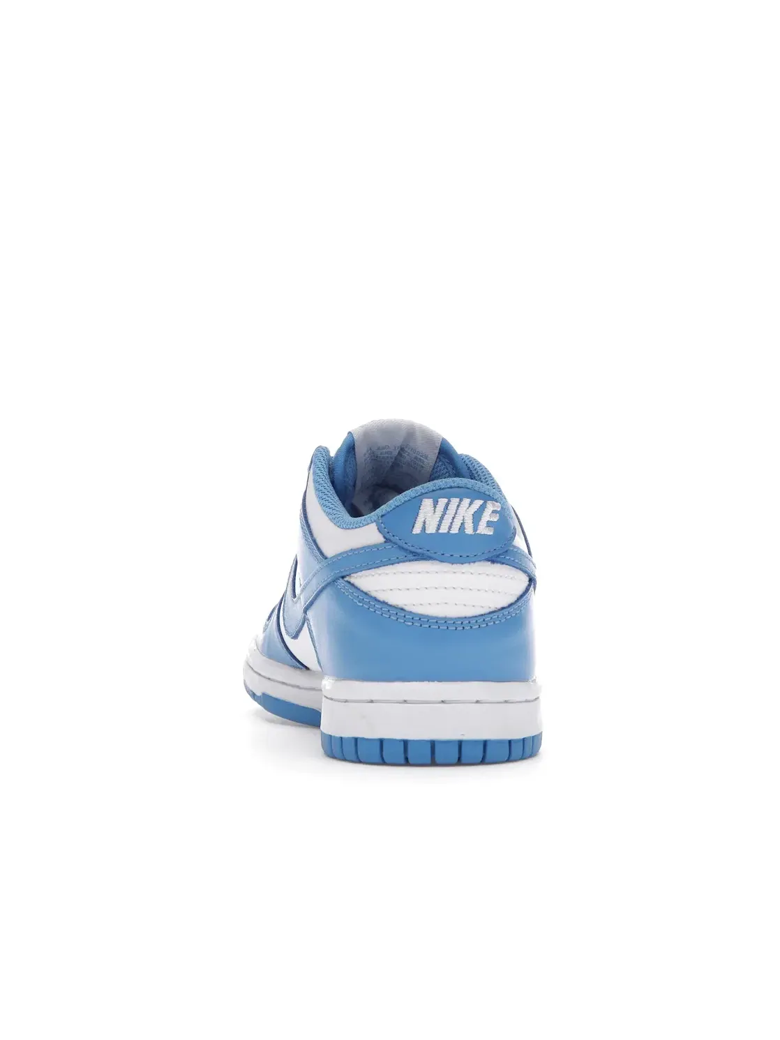 Детские кроссовки Lifestyle с принтом Nike Dunk Low Nike — изображение 4 из 4, белый/синий-белый