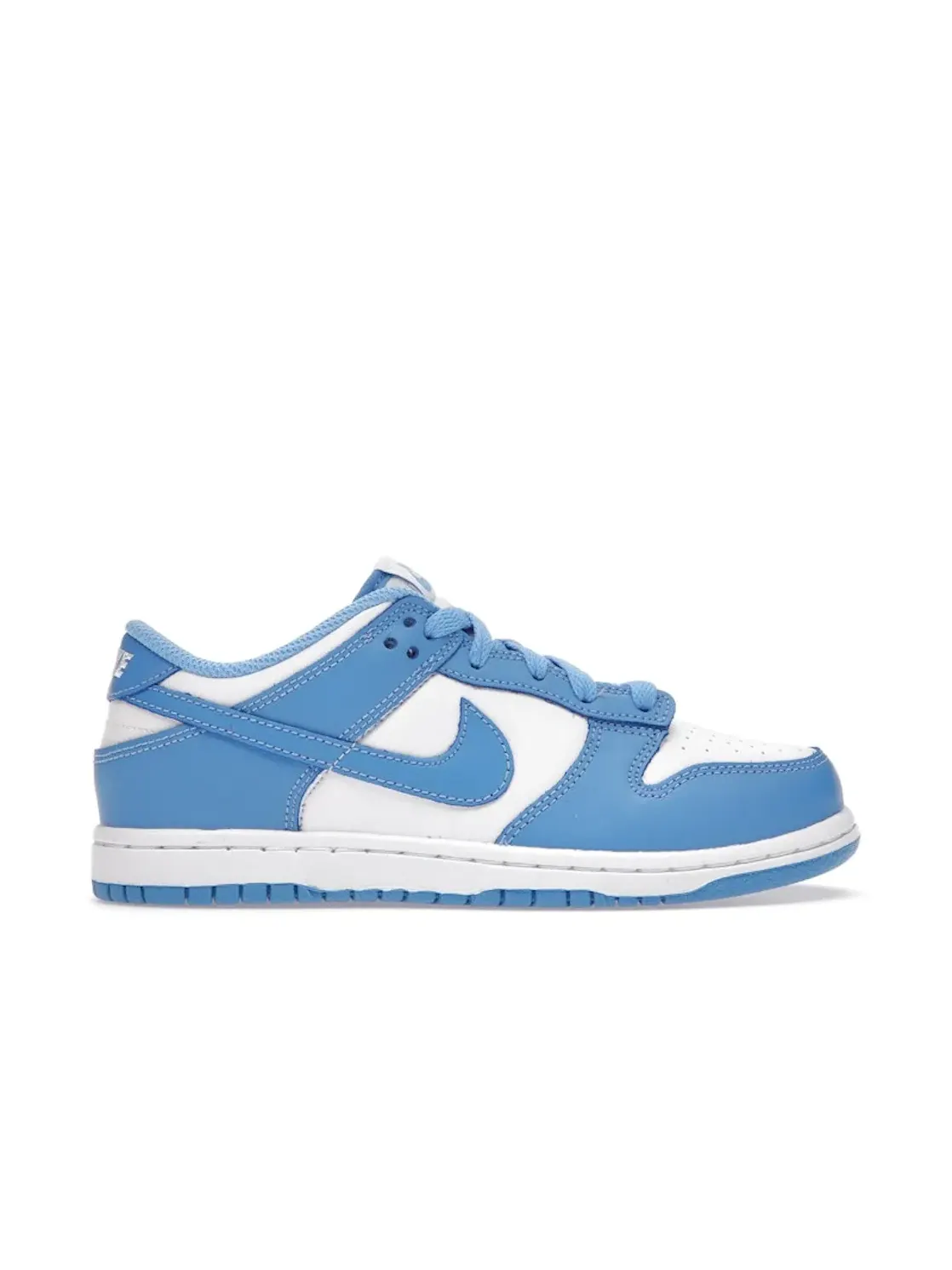 Детские кроссовки с принтом Nike Dunk Low Nike — изображение 1 из 4, белый/синий-белый