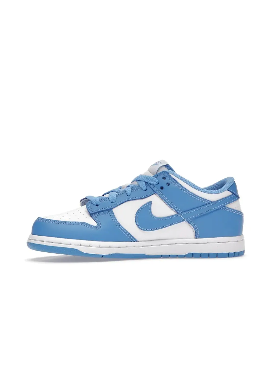 Детские кроссовки с принтом Nike Dunk Low Nike — изображение 3 из 4, белый/синий-белый
