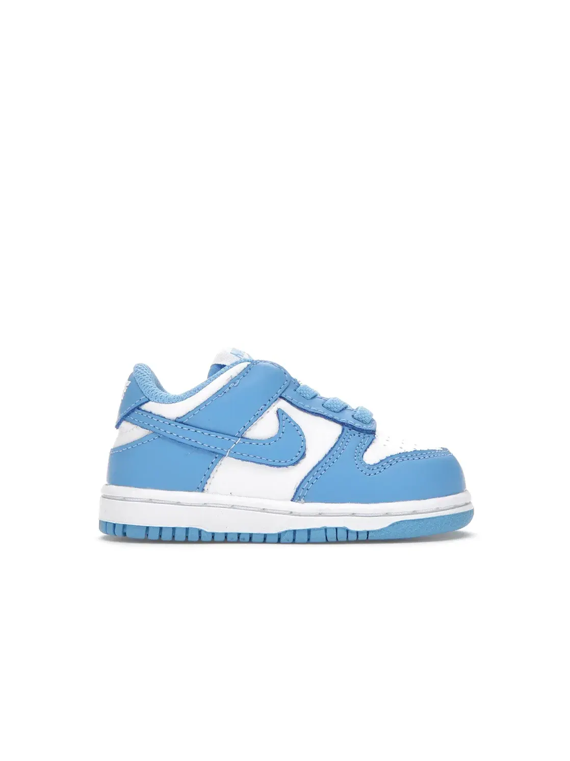 Детские кроссовки кожаные Nike Dunk Low Nike — изображение 1 из 4, белый/синий-белый