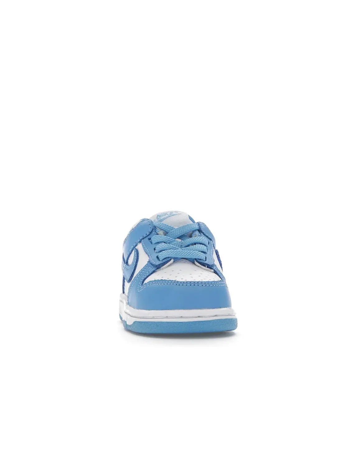 Детские кроссовки кожаные Nike Dunk Low Nike — изображение 2 из 4, белый/синий-белый