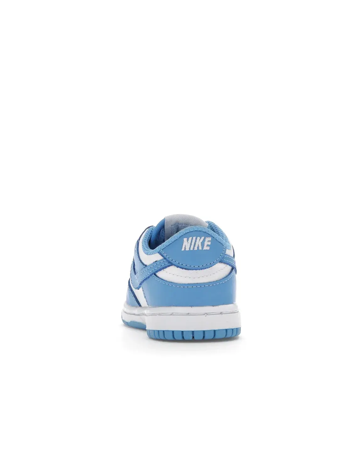 Детские кроссовки кожаные Nike Dunk Low Nike — изображение 4 из 4, белый/синий-белый