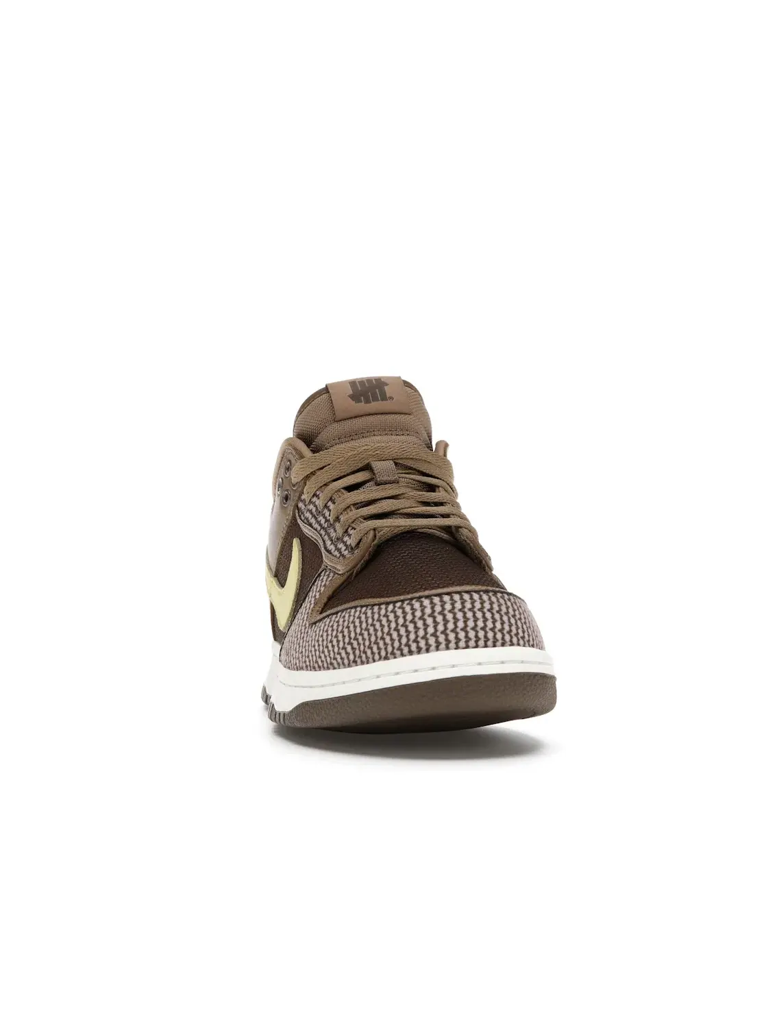 Мужские кроссовки с принтом Nike Dunk Low SP Undefeated Canteen, Canteen/Lemon Frost-Palomino — изображение 2 из 4