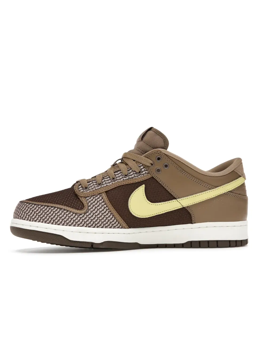 Мужские кроссовки с принтом Nike Dunk Low SP Undefeated Canteen, Canteen/Lemon Frost-Palomino — изображение 3 из 4