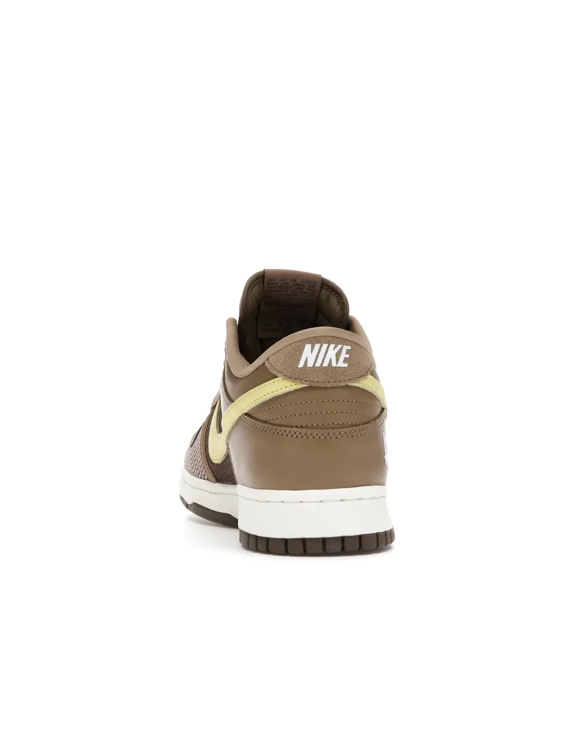 Мужские кроссовки с принтом Nike Dunk Low SP Undefeated Canteen, Canteen/Lemon Frost-Palomino — изображение 4 из 4