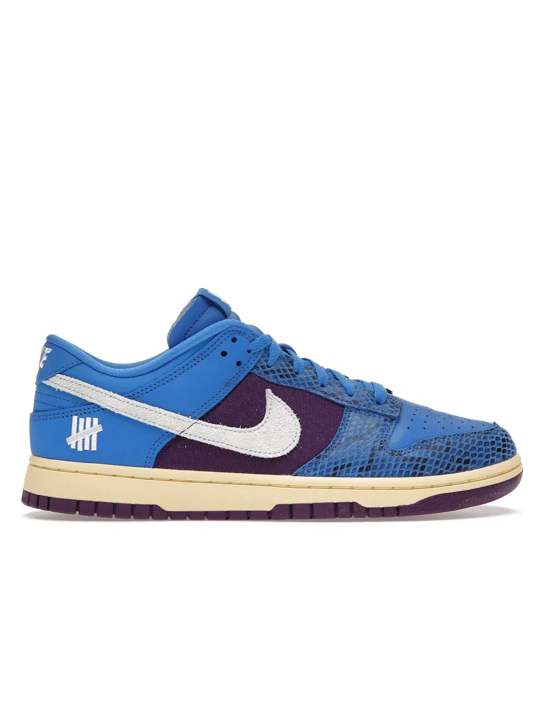 Мужские кроссовки lifestyle Nike Dunk Low Nike — изображение 1 из 4, синий/белый-фиолетовый
