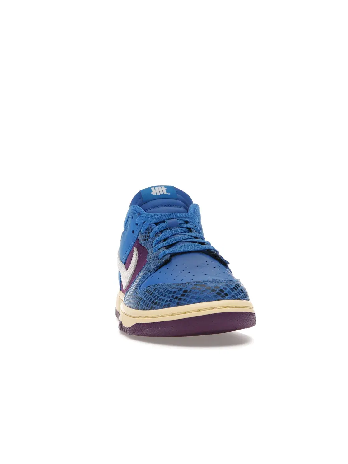 Мужские кроссовки lifestyle Nike Dunk Low Nike — изображение 2 из 4, синий/белый-фиолетовый