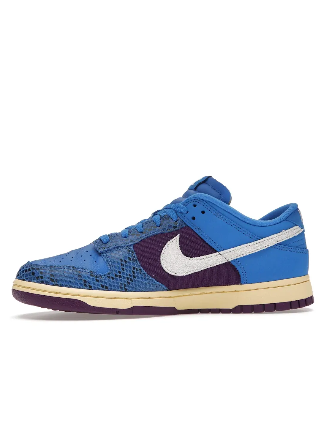 Мужские кроссовки lifestyle Nike Dunk Low Nike — изображение 3 из 4, синий/белый-фиолетовый