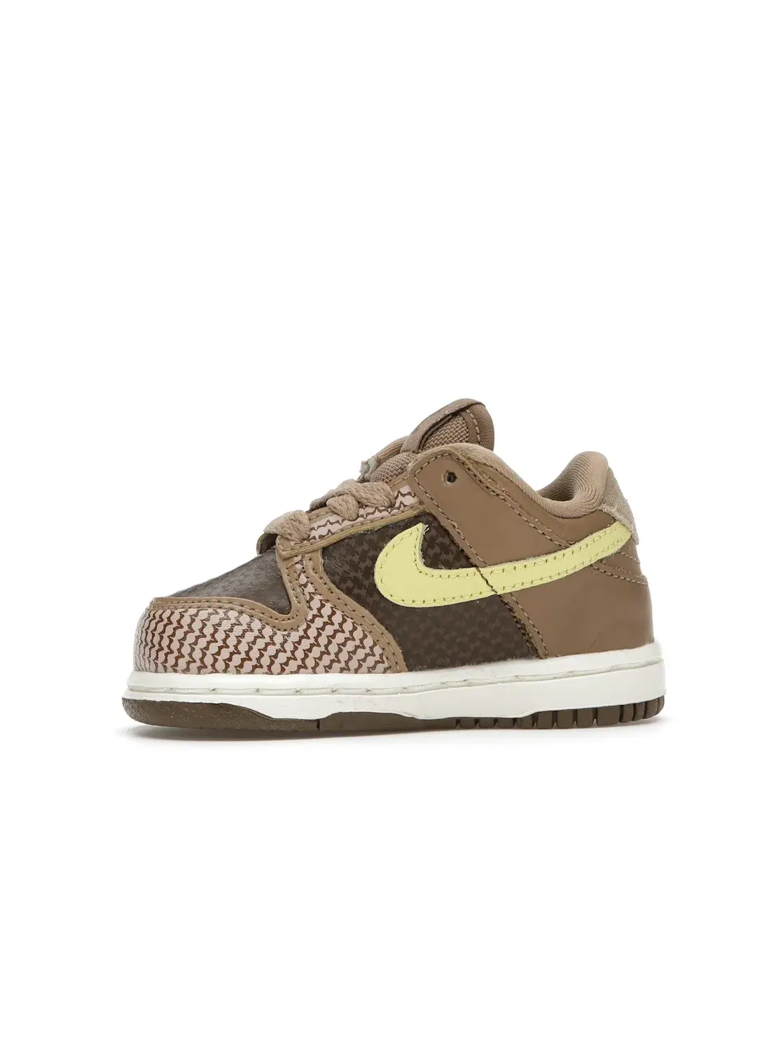 Детские кроссовки Lifestyle Nike Dunk Low Nike, Canteen/Lemon Frost-Palomino — изображение 3 из 4