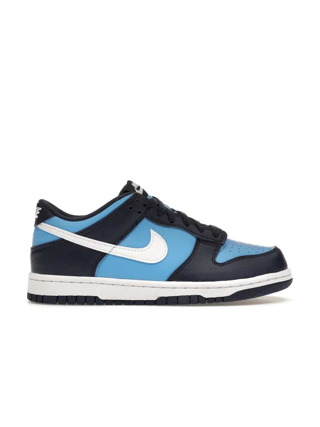 Детские кроссовки lifestyle Nike Dunk Low — изображение 1 из 4, синий/белый