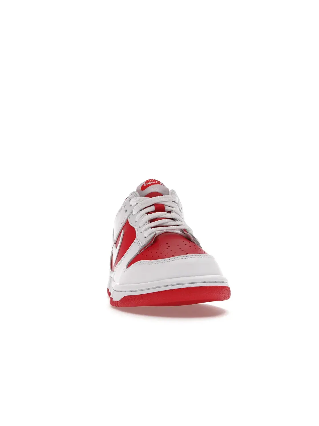Детские кроссовки с принтом Nike Dunk Low Nike — изображение 2 из 4, красный/белый-оранжевый