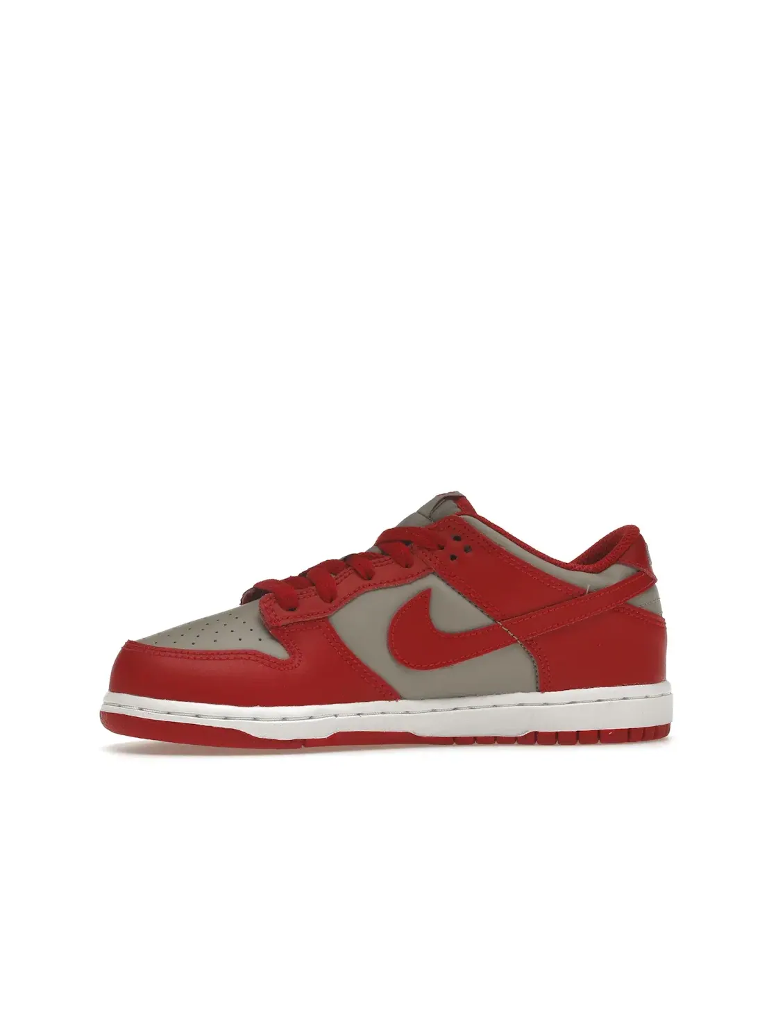 Детские кроссовки Lifestyle с принтом Nike Dunk Low UNLV Nike — изображение 3 из 4, серый/красный-белый