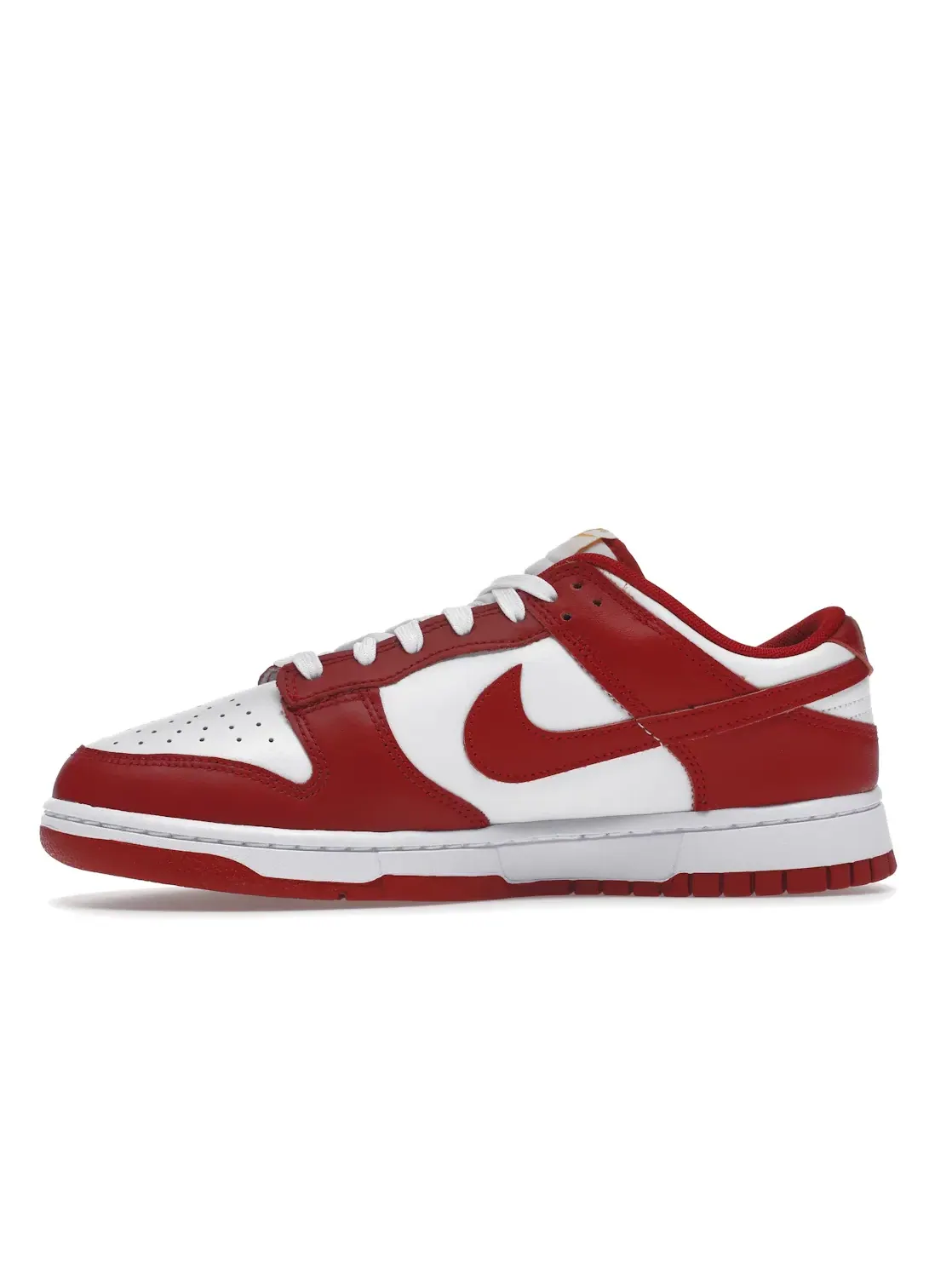 Мужские кроссовки Lifestyle Nike Dunk Low Nike — изображение 3 из 4, белый красный желтый