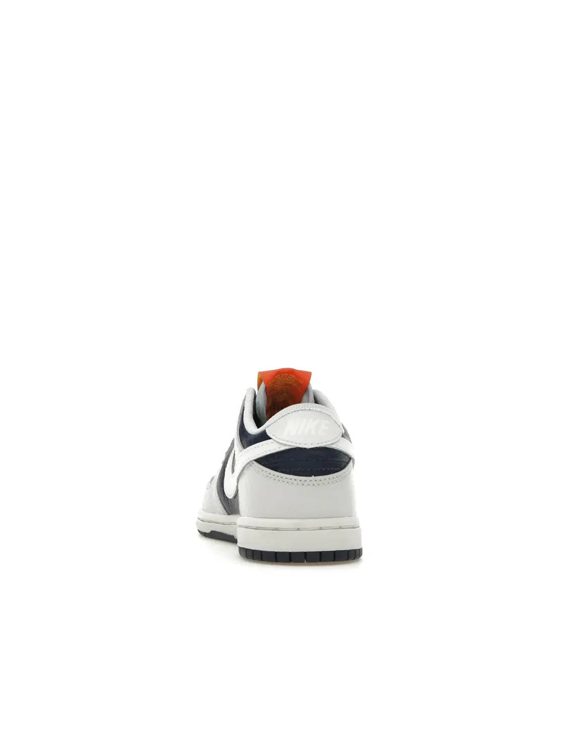 Детские кроссовки без шнурков Nike Dunk Low Nike — изображение 4 из 4, темно-синий/синий/белый