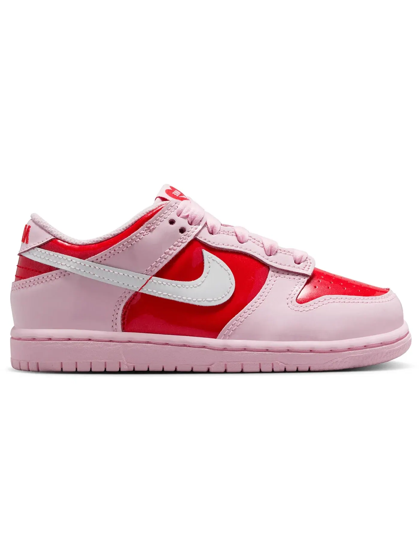 Детские кроссовки Lifestyle Nike Dunk Low — изображение 1 из 1, розовый/светлый/белый