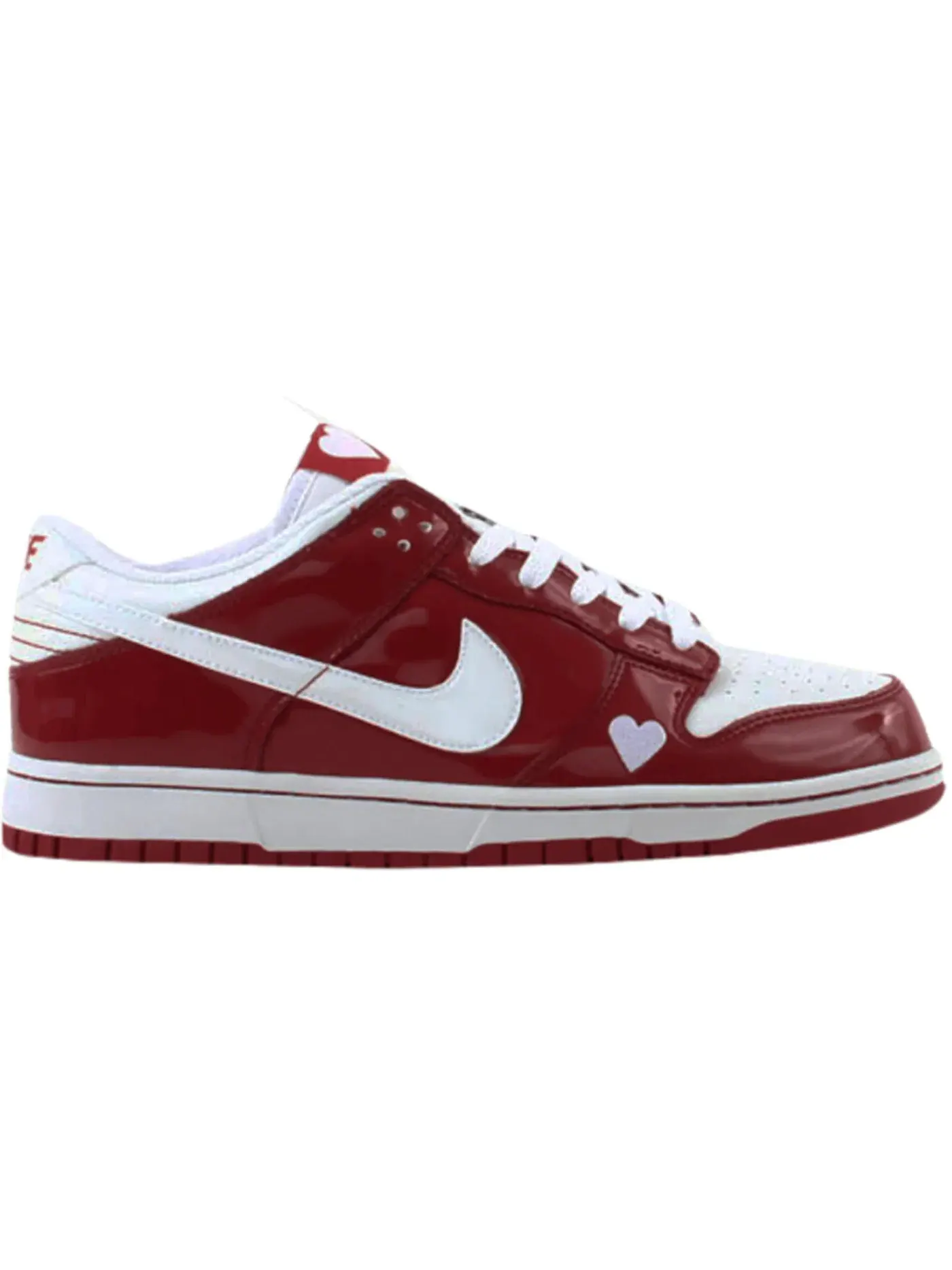 Женские кроссовки Lifestyle Nike Dunk Low — изображение 1 из 1, красный/белый