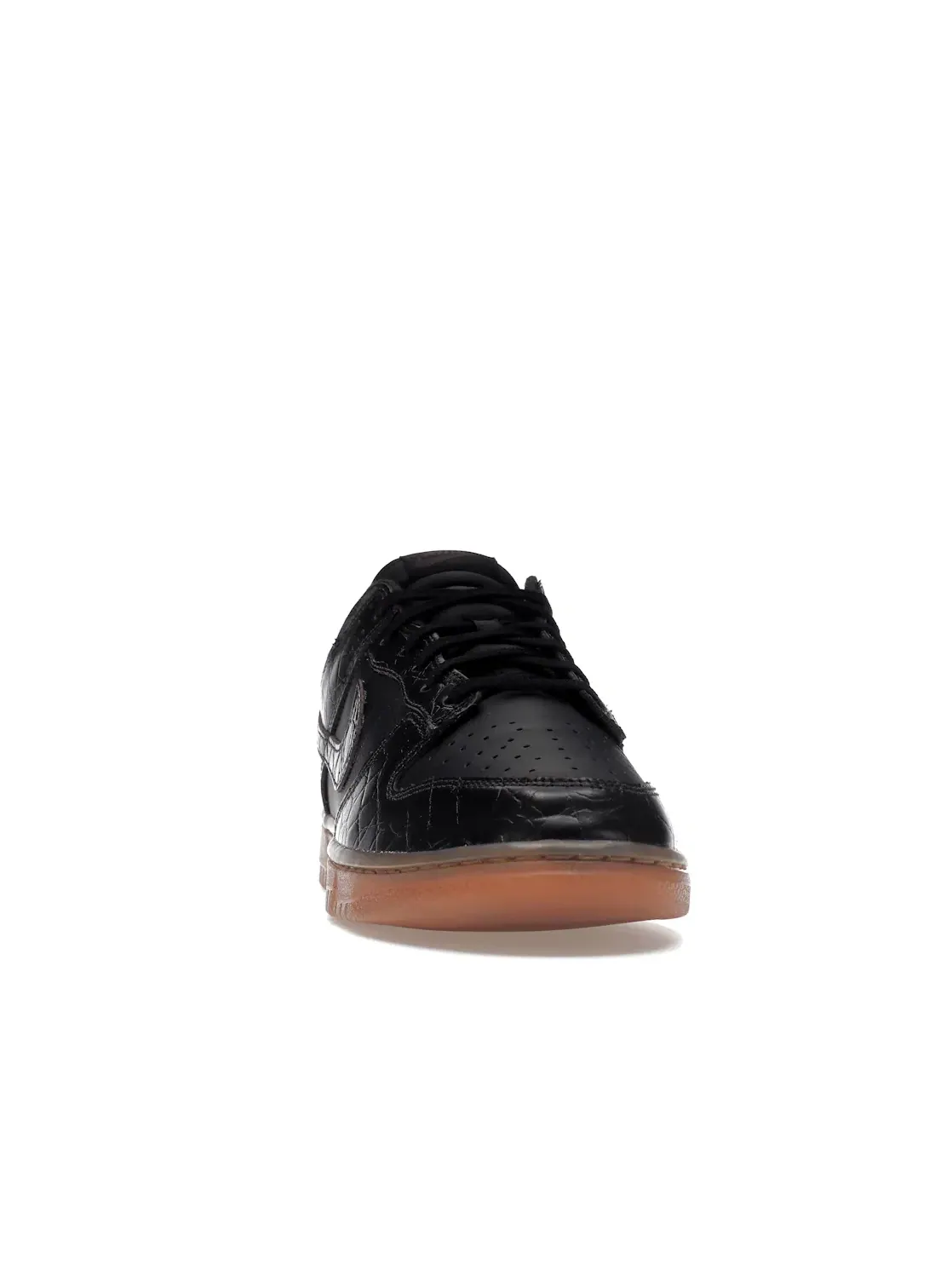 Мужские кроссовки с замшевым верхом Nike Dunk Low — изображение 2 из 4, коричневый/черный