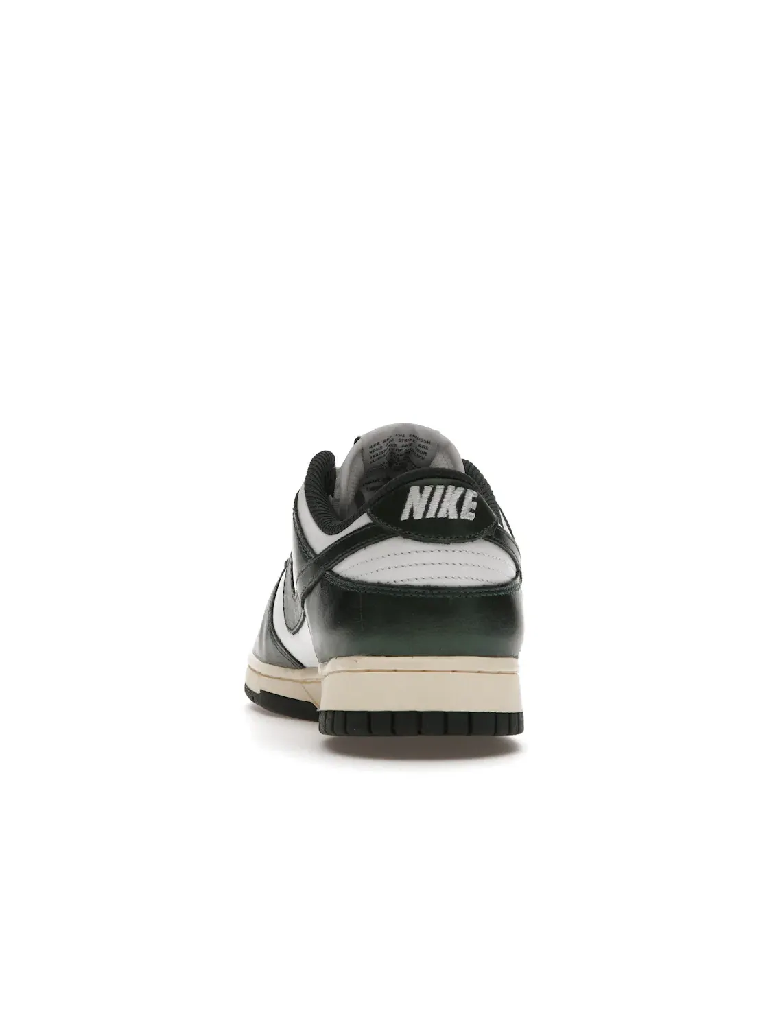 Женские кроссовки с ретро-дизайном Nike Dunk Low — изображение 4 из 4, белый/зеленый