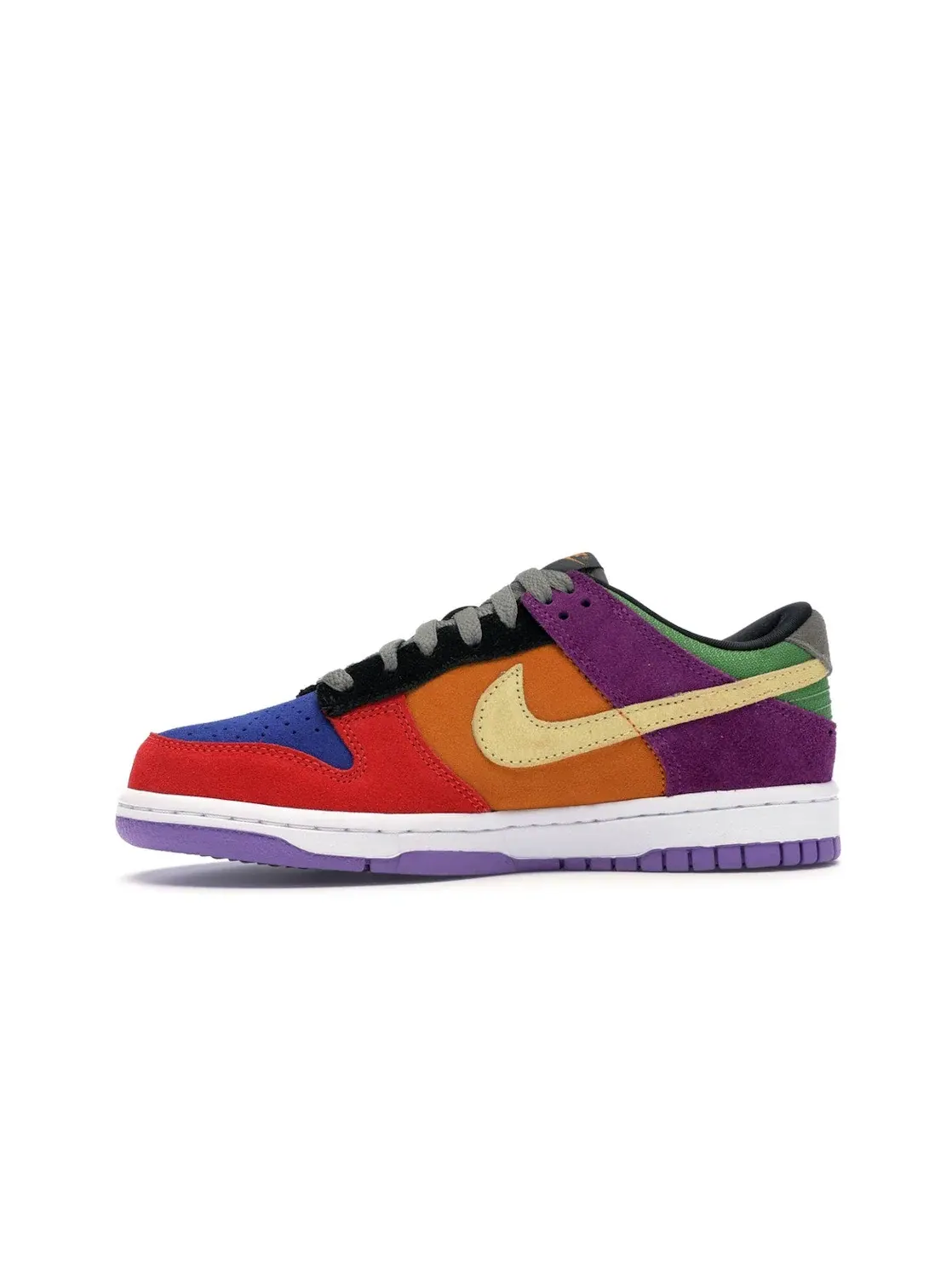 Мужские кроссовки с разноцветным замшевым верхом Nike Dunk Low SP Viotech, Viotech — изображение 3 из 4