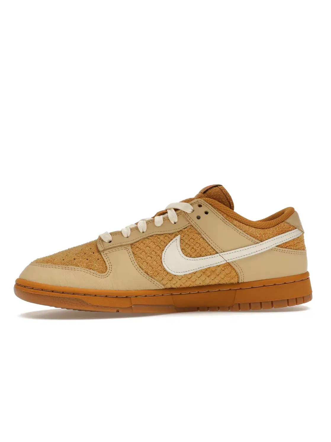 Мужские кроссовки Lifestyle с вафельным рисунком Nike Dunk Low — изображение 3 из 4, черный/оранжевый