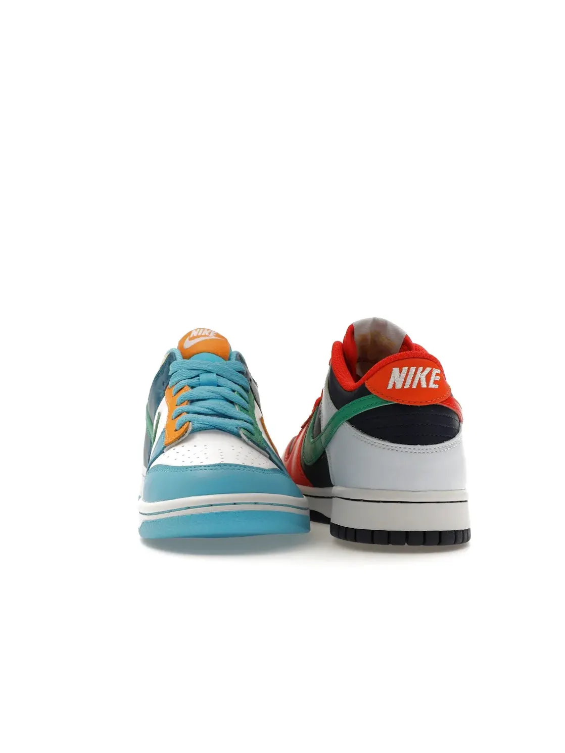Детские кроссовки с разноцветным принтом Nike Dunk Low — изображение 4 из 4, мульти
