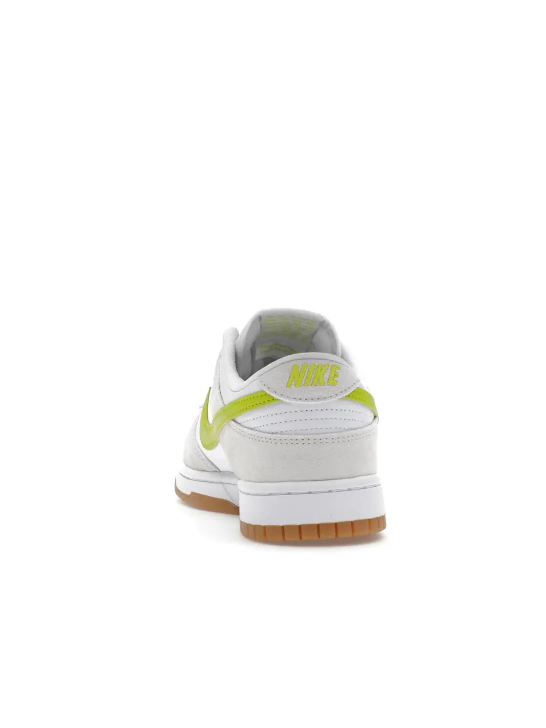 Женские кроссовки Lifestyle Nike Dunk Low — изображение 4 из 4, белый яркий желтый