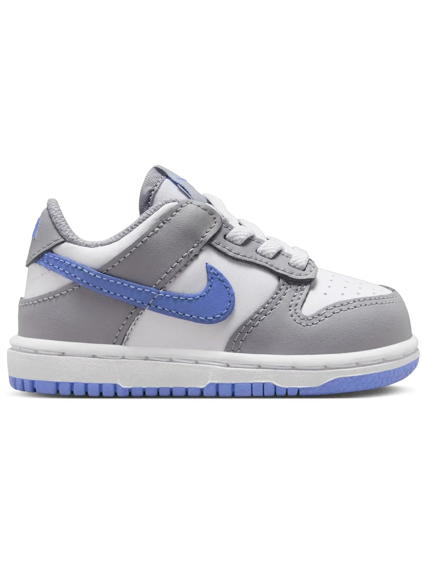 Детские кроссовки Lifestyle с моделью Nike Dunk Low Nike — изображение 1 из 1, белый/серый