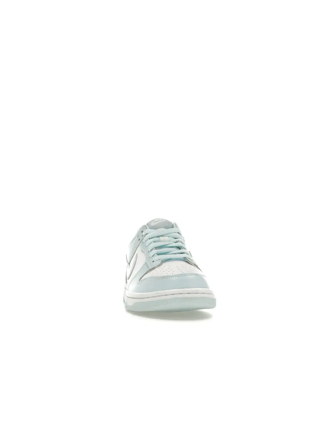 Детские кроссовки классические Nike Dunk Low Nike — изображение 2 из 4, белый/синий