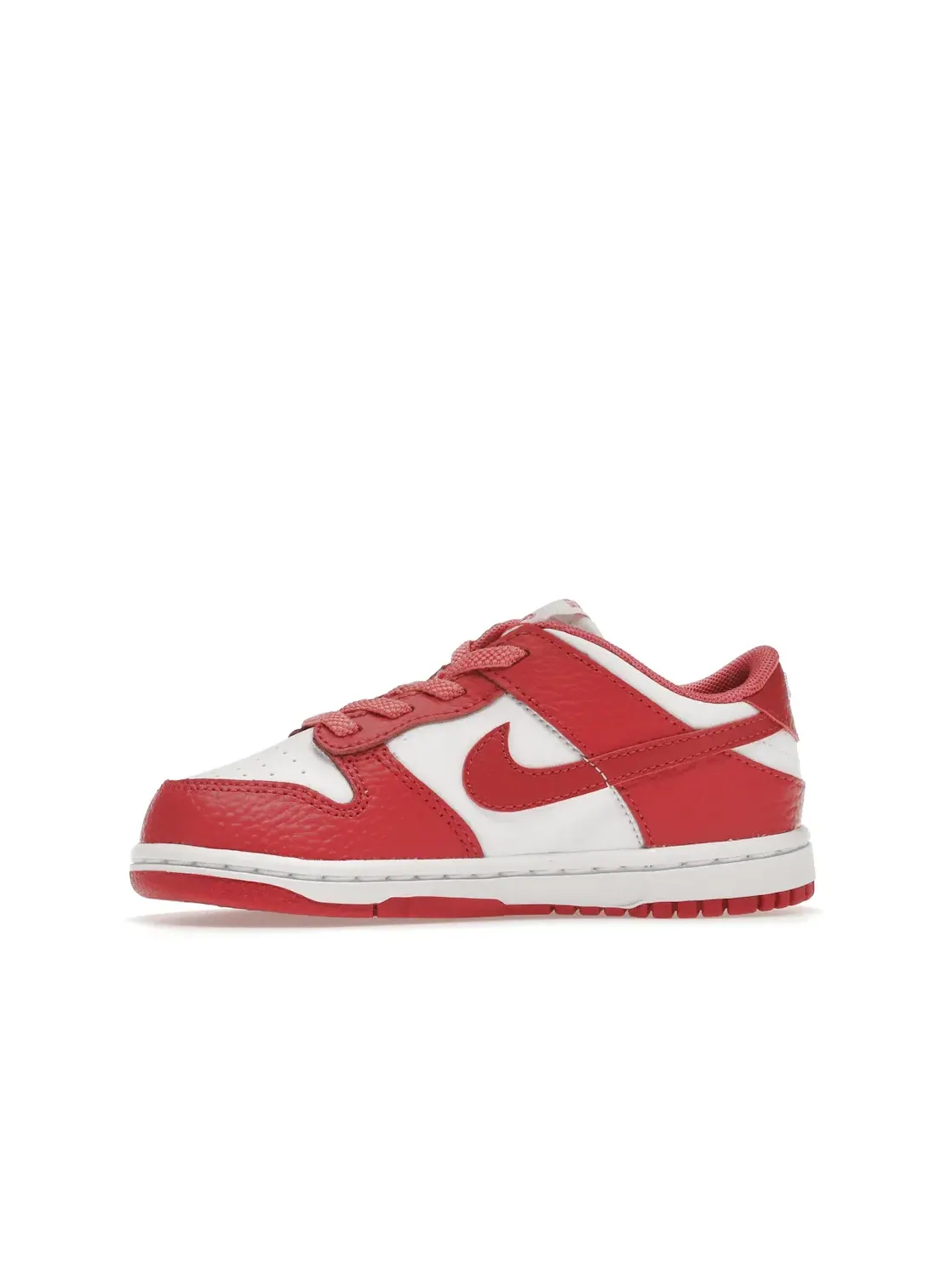Детские кроссовки Lifestyle Nike Dunk Low — изображение 3 из 4, белый/розовый