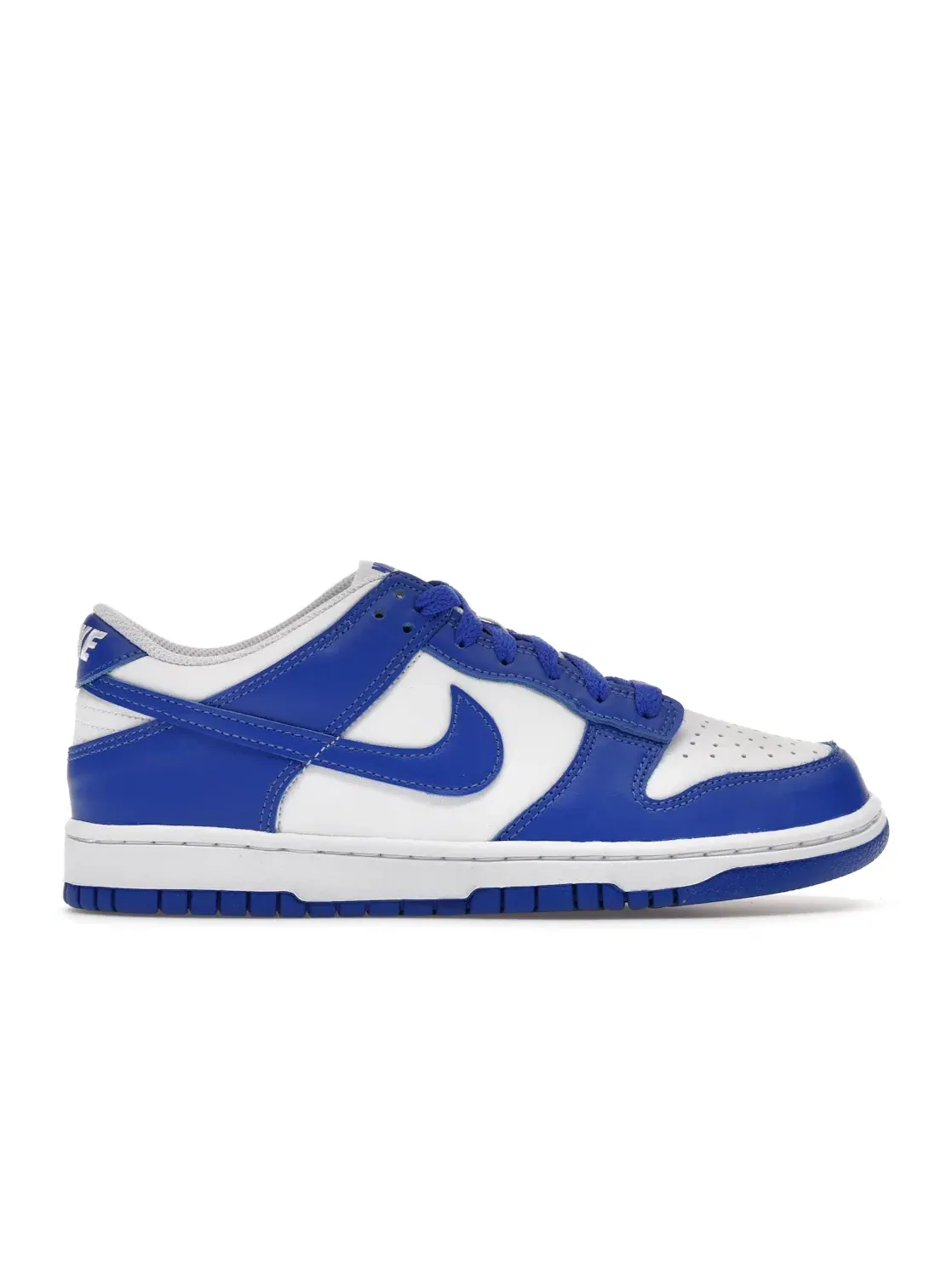 Детские кроссовки с контрастными вставками Nike Dunk Low Nike — изображение 1 из 4, белый