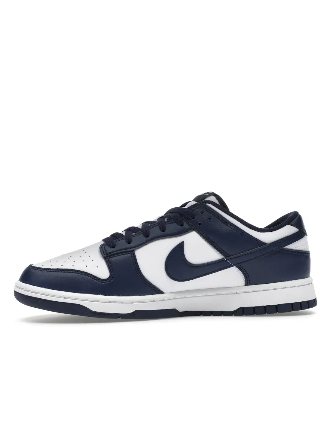 Мужские кроссовки Lifestyle Nike Dunk Low — изображение 3 из 4, белый/темно-синий-белый