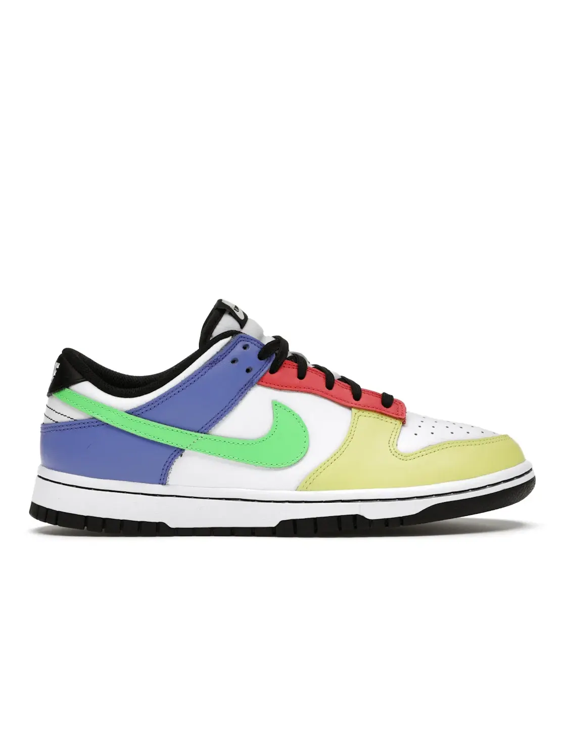 Женские кроссовки с ярким принтом Nike Dunk Low — изображение 1 из 4, мульти