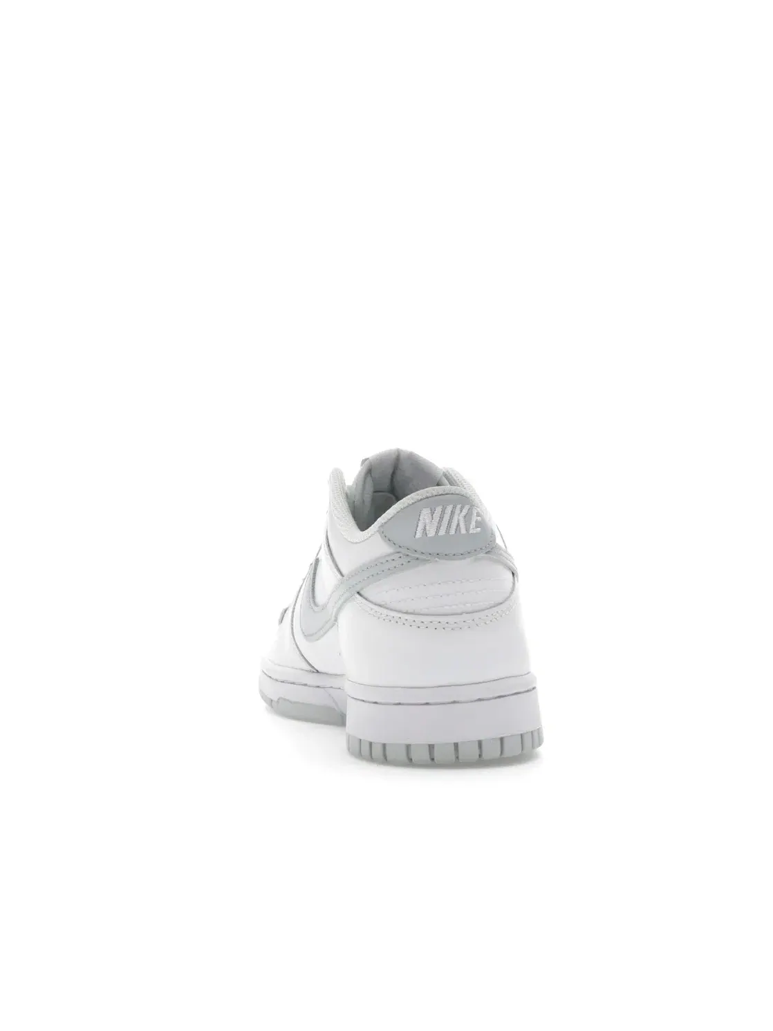 Детские кроссовки с перфорированным носком Nike Dunk Low Nike — изображение 4 из 4, белый белый платиновый