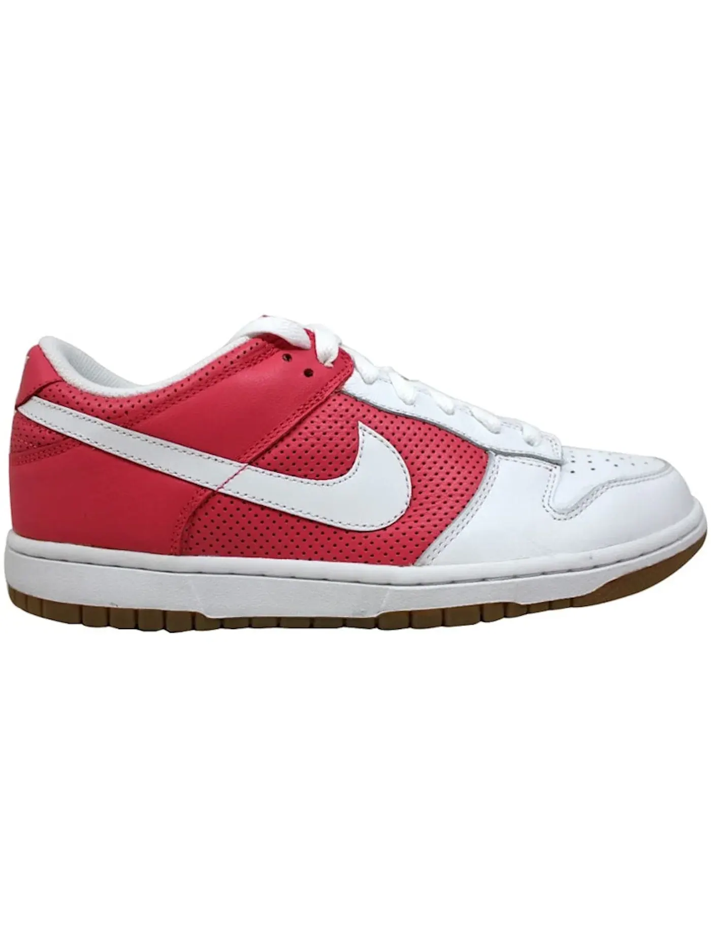 Женские кроссовки повседневные Nike Dunk Low — изображение 1 из 1, белый/белый