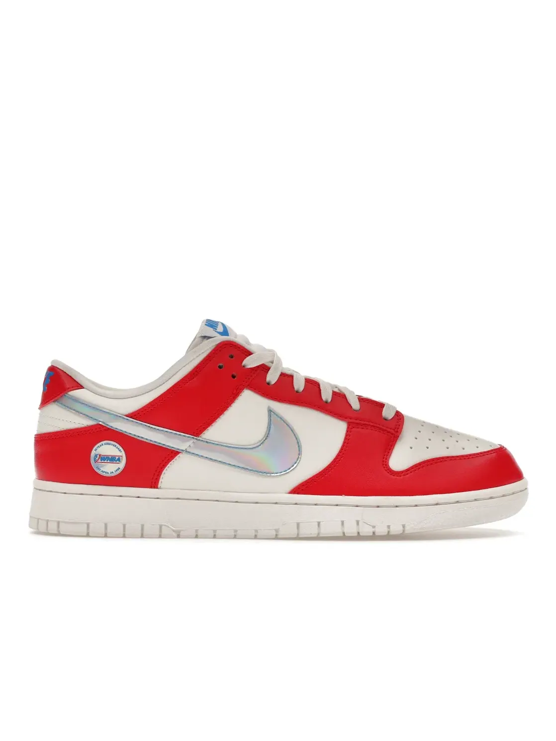 Женские кроссовки с принтом Nike Dunk Low Nike — изображение 1 из 4, красный мульти