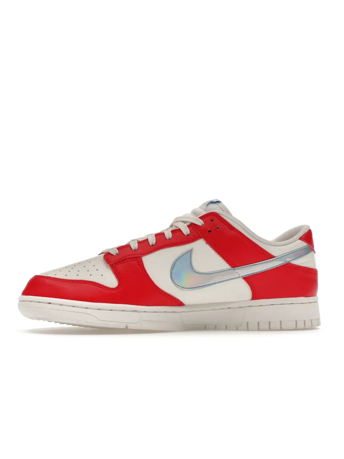 Женские кроссовки с принтом Nike Dunk Low Nike — изображение 3 из 4, красный мульти