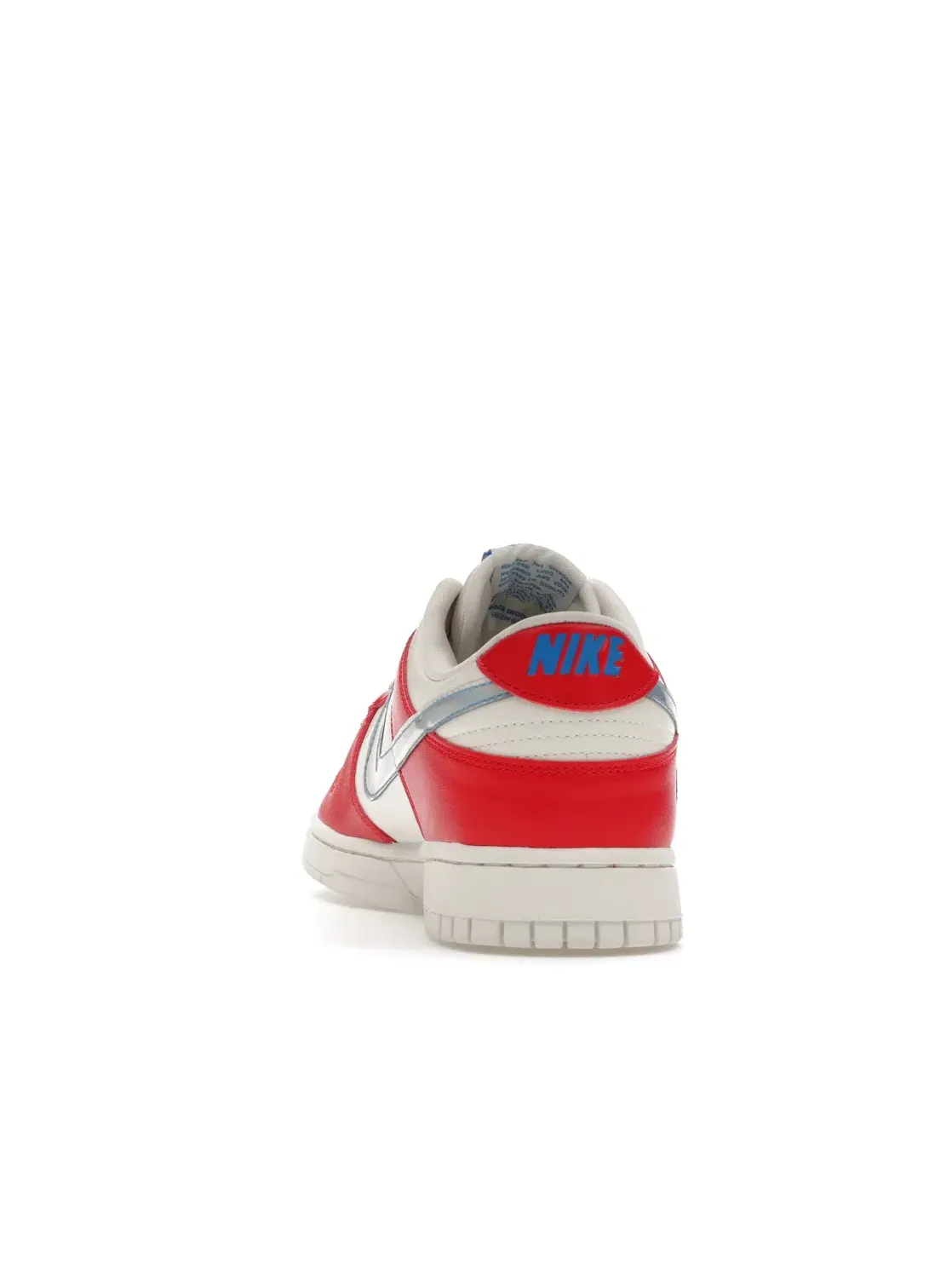 Женские кроссовки с принтом Nike Dunk Low Nike — изображение 4 из 4, красный мульти
