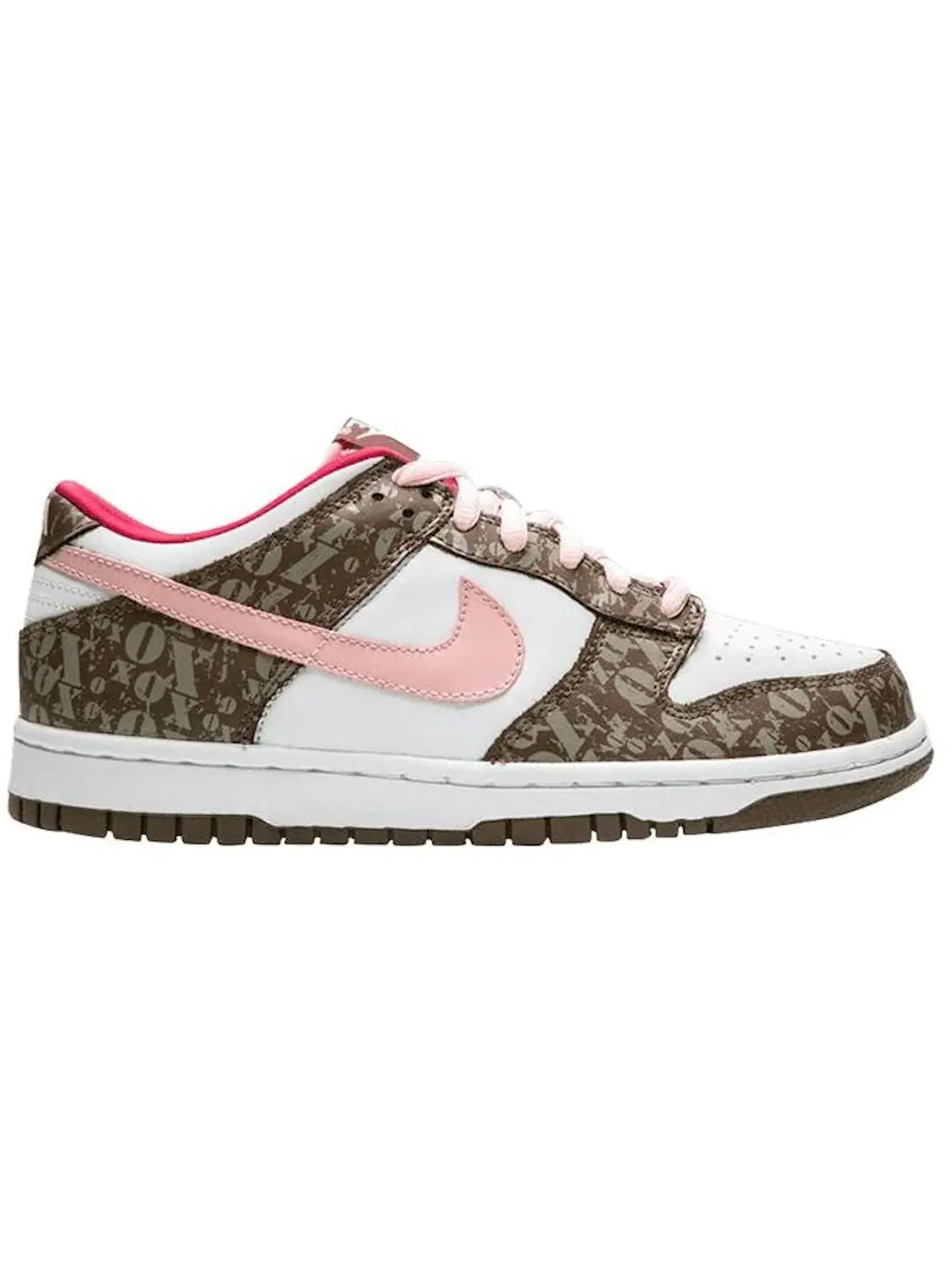 Детские кроссовки Lifestyle Nike Dunk Low Nike — изображение 1 из 1, темный хаки//белый