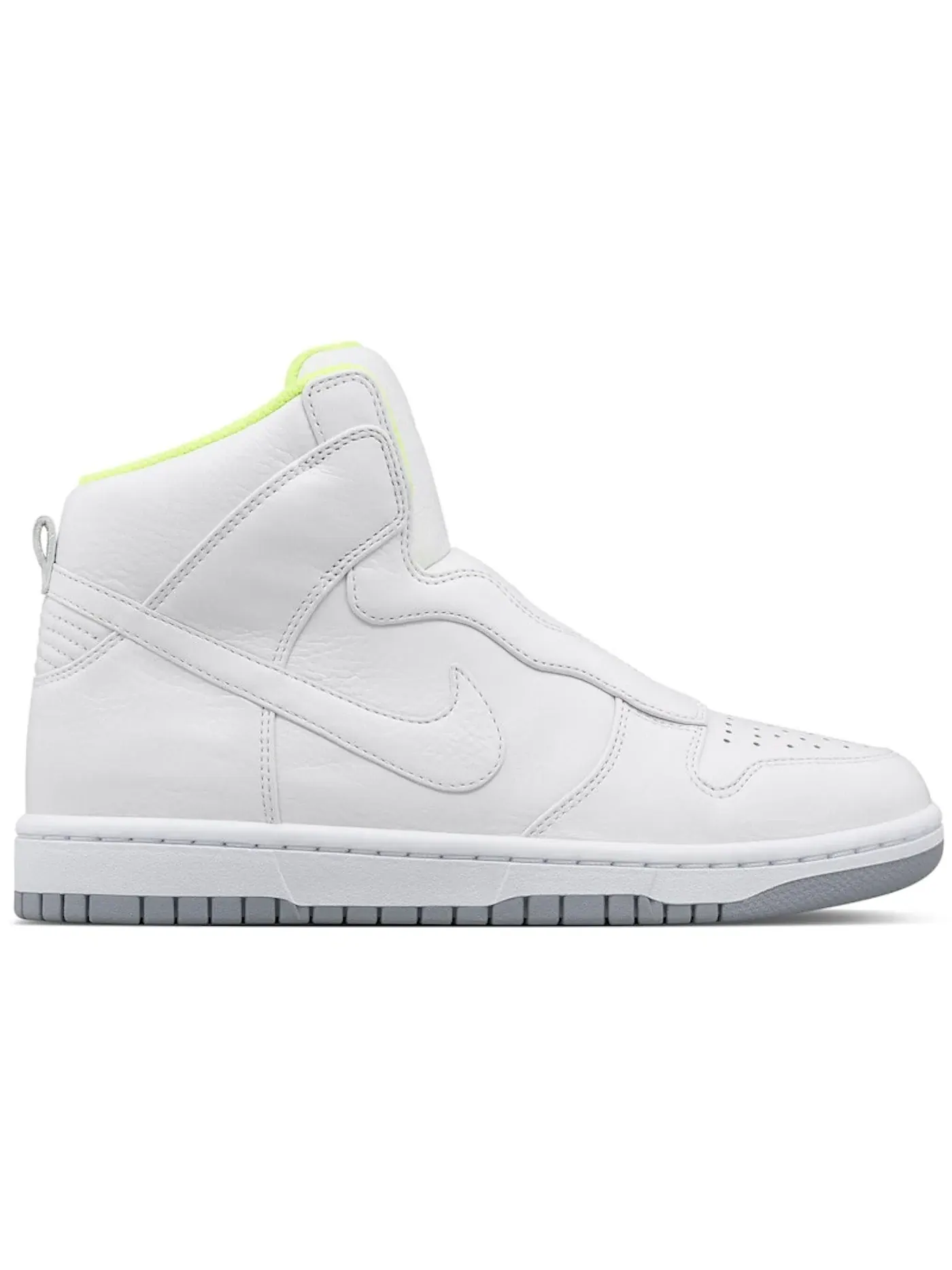 Женские кроссовки Lifestyle Nike Dunk Lux — изображение 1 из 1, белый/серый--белый