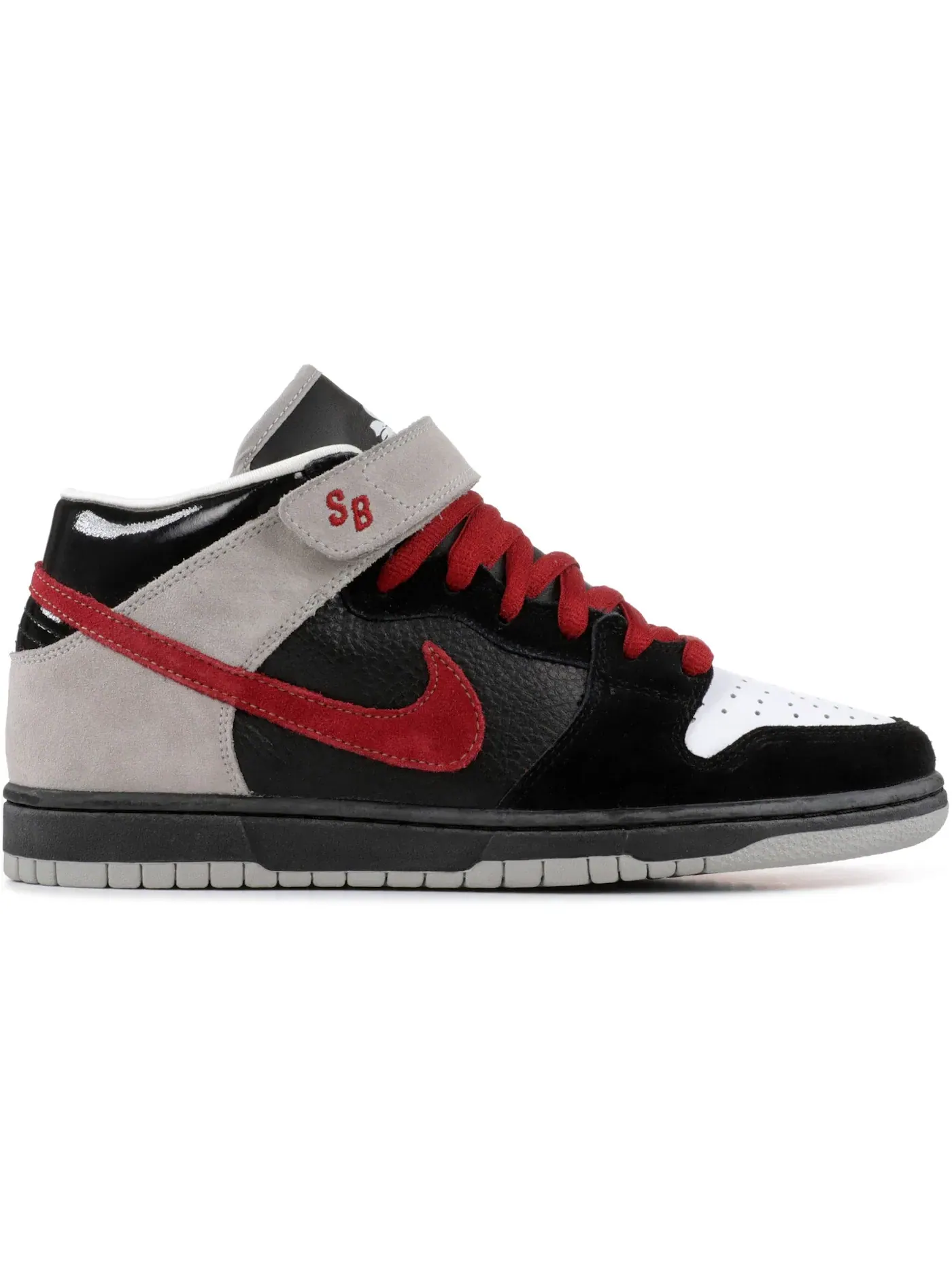 Мужские кроссовки с высоким берцем Nike Dunk Mid Nike — изображение 1 из 1, черный