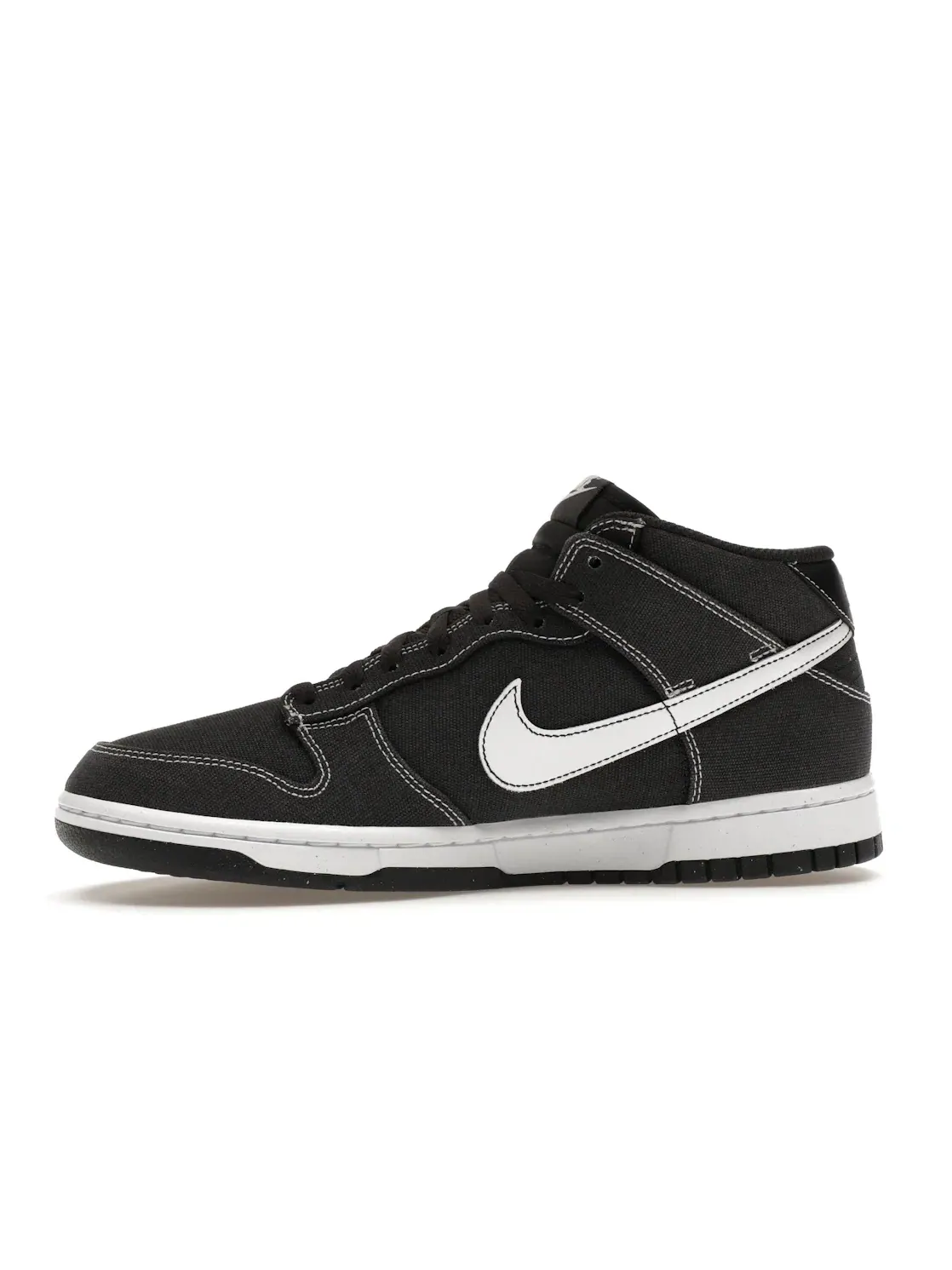 Мужские кроссовки Lifestyle Nike Dunk Mid — изображение 3 из 4, черный белый